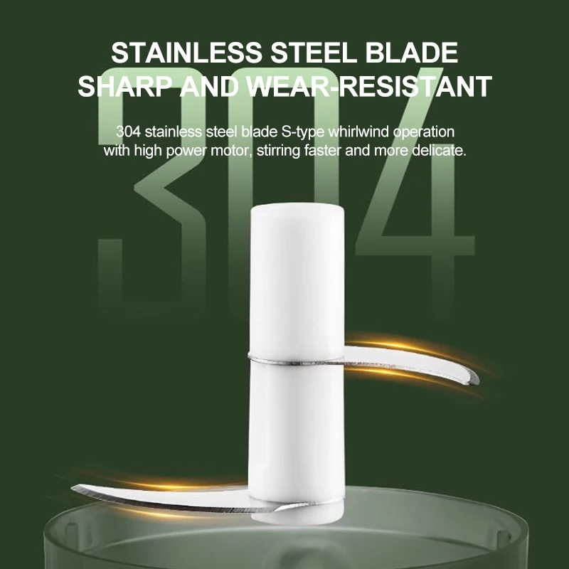 Electric vegetable cutter Meat mincer Meat grinder garlic onion vegetable electric cutter USB rechargeable household kitchenware