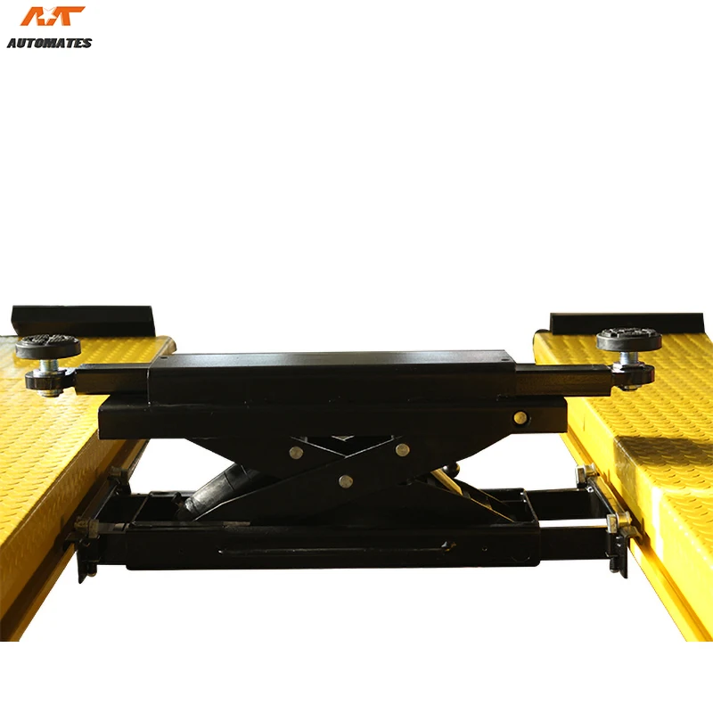 Garage auto service lifting machine 5 tons capacity four post hoist with ramps