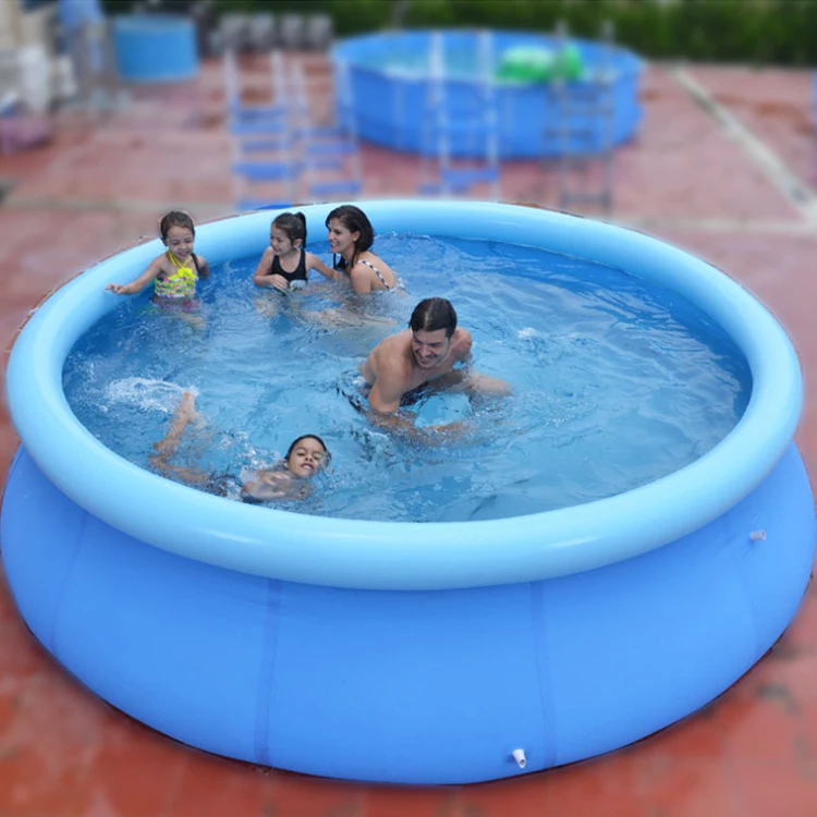Wholesale Inflatable Large Above Ground Swimming Pools with Filter Pump