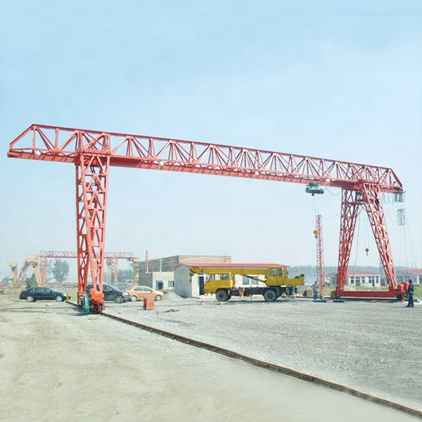 35 ton a type hydraulic engine truss type gantry crane