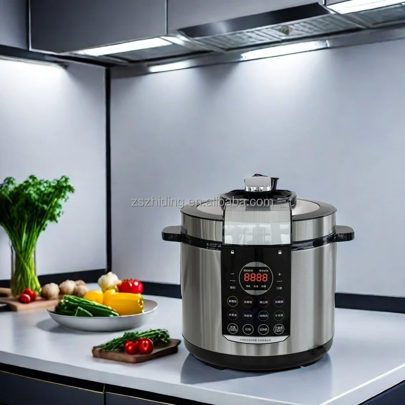 Factory Price 5L  8L 10L 12L electric steamer 11 preset menu 5L 6L digital slow smart pressure cooker rice cookers electric
