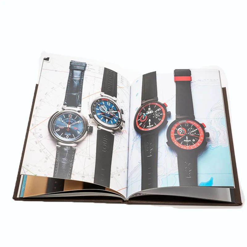 Factory Manufacturer Custom Full Color Hardcover Magazine Photo Book Printing Service