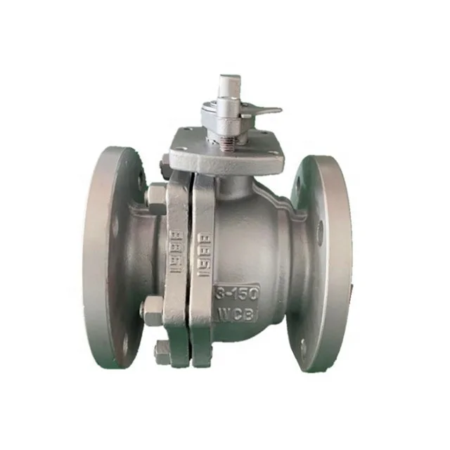 150LB RTV 2PC Q41F-150LB Carbon steel handwheel operation WCB flange ball valve 150LB RF
