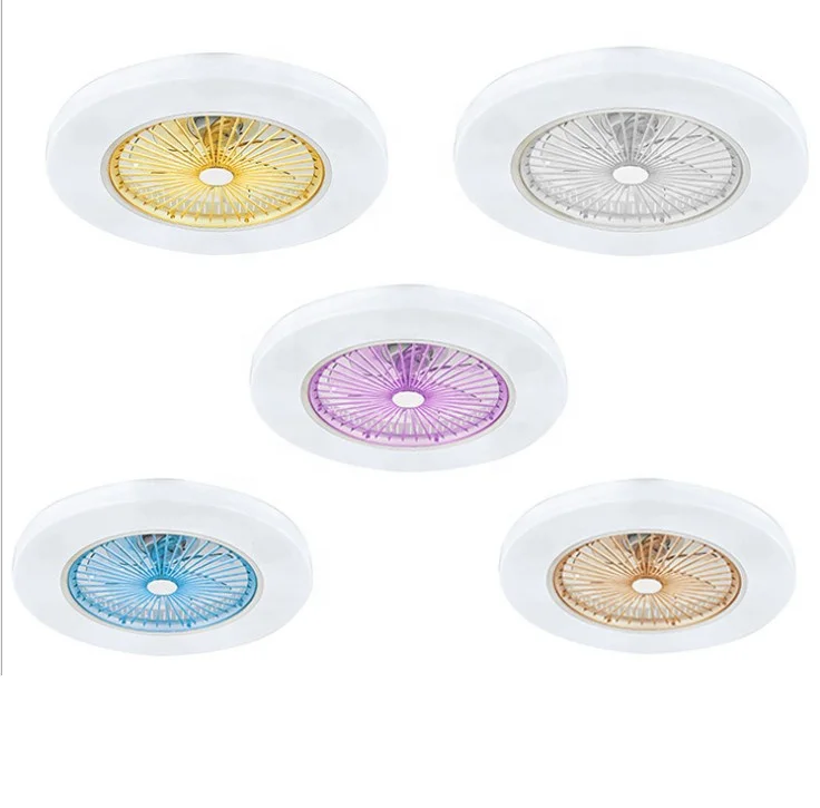 
APP Control Ceiling Fan 580mm With LED AC Fan Amazon Hotsale 
