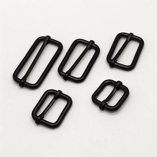 Factory Price Spot Wholesale Metal 4.8 Wire Diameter Pin Buckle Metal Pull Buckle Adjustment Buckle