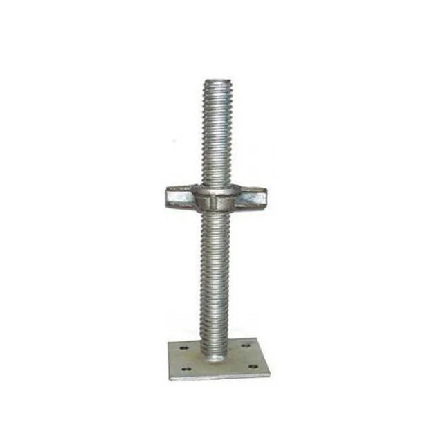 Construction Building Scaffolding Adjustable Base Jack Screwed 600mm