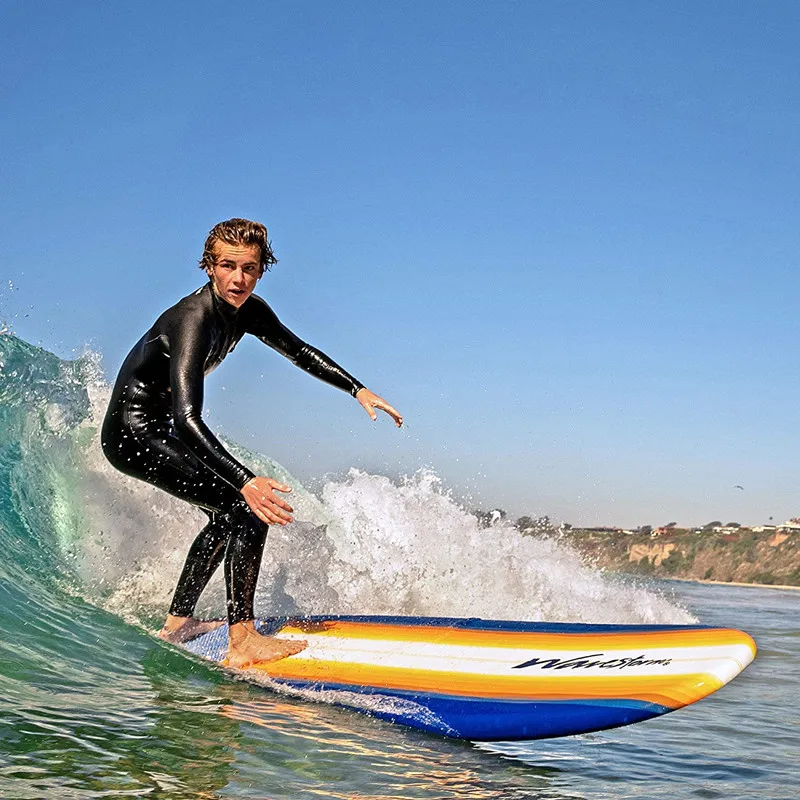 Inflatable Paddle Board Water toys 8ft Classic Surfboard for Summer Beach Adults Standup Paddle Board