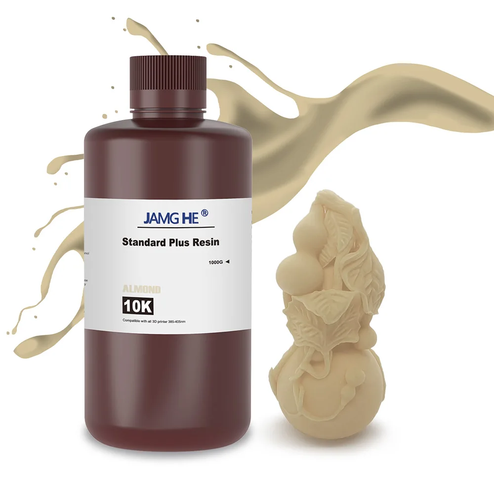 Jamghe 10K Standard Plus 3D Printer Resin 405nm for 2k 4K 6k 8k 10k Printers