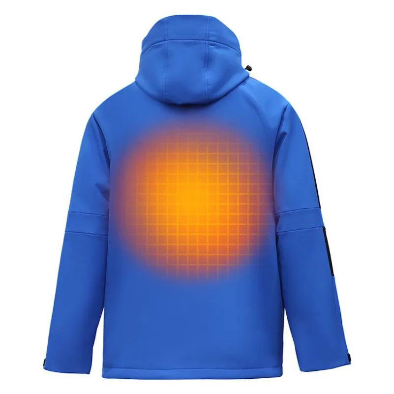 Custom Heated Jacket High Quality Heated Clothing Winter Puffer With Battery Pack Self Heating Jacket