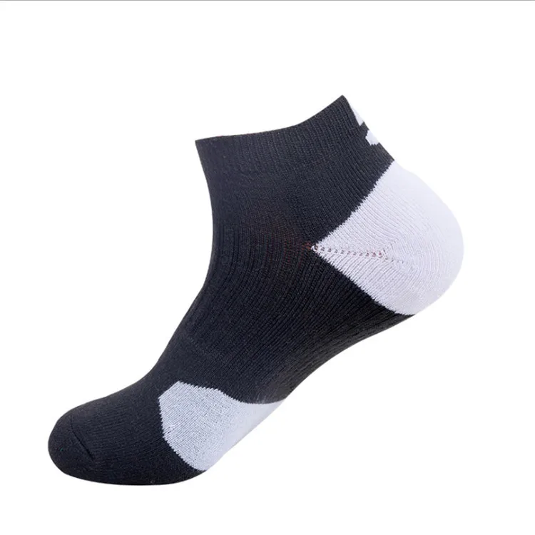 Hot Sale Breathable  Towel Bottom Professional Men Cotton  Ankle Basketball  Socks