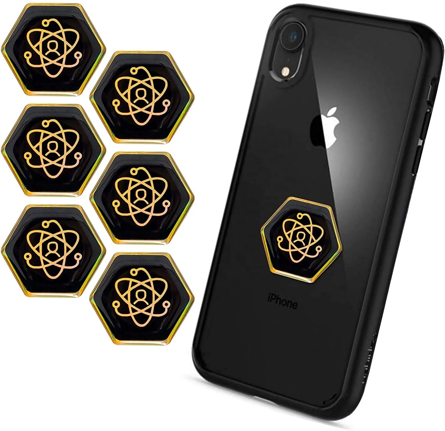 Drop Shipping OEM ODM Order Negative ions EMF Protection Shield  Anti Radiation Sticker for Mobile Any Sizes Shapes