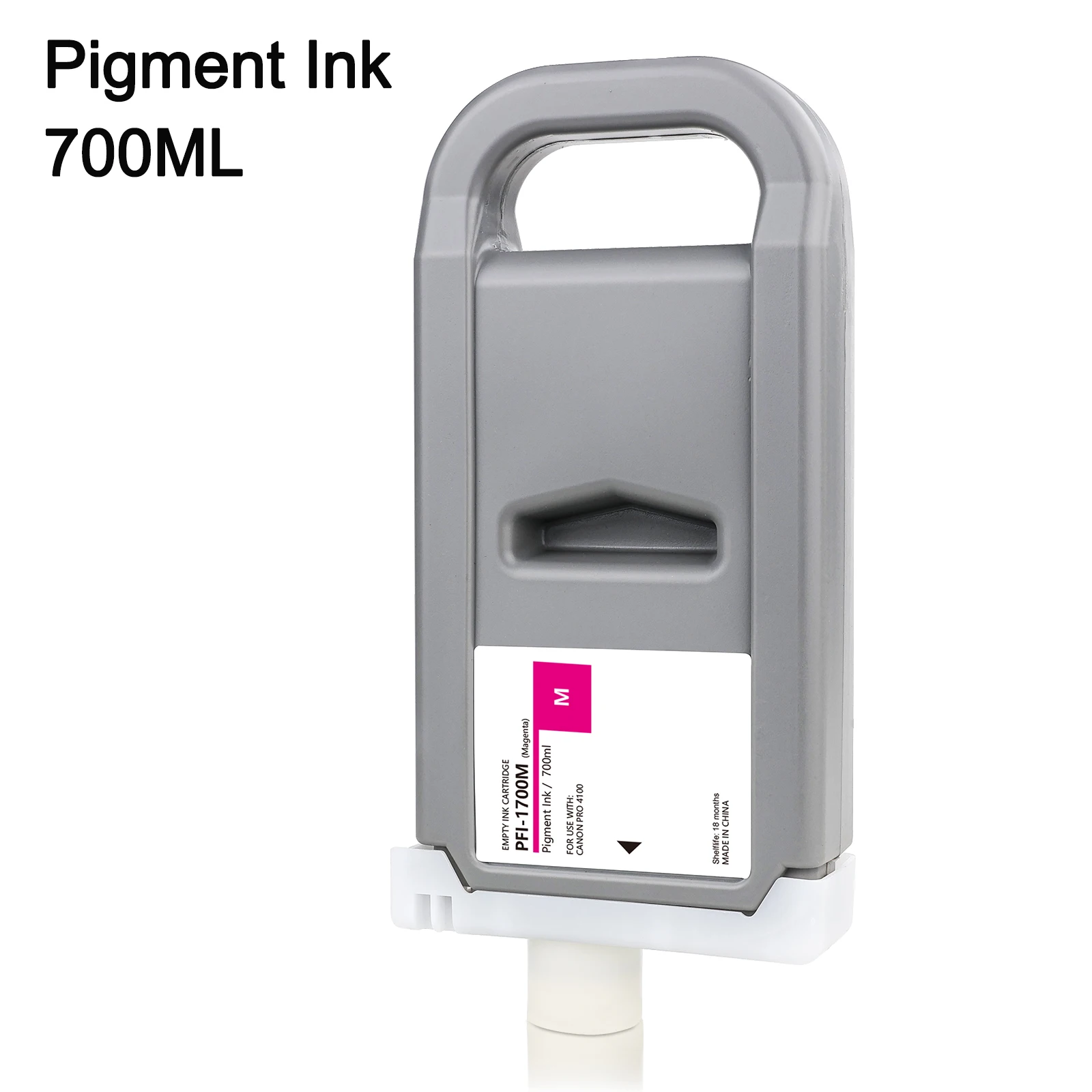 New Chippless PFI-1700 PFI1700 700ml Compatible Ink Cartridge with pigmnet ink For Canon Pro 2000 4000 6000 4000s 6000s Printers