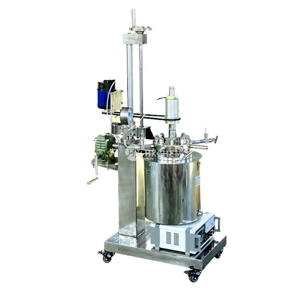 laboratory stirred high pressure titanium reactor