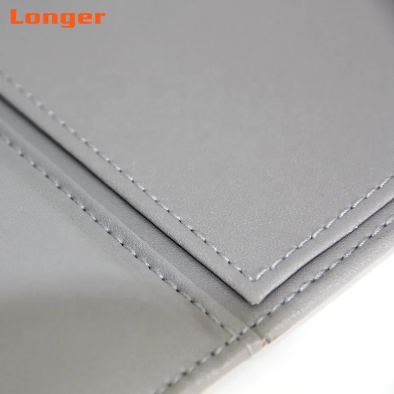 LG6037 Promotion Anti-slip desk mat blank extend sublimation large custom genuine leather gaming leather mouse pad
