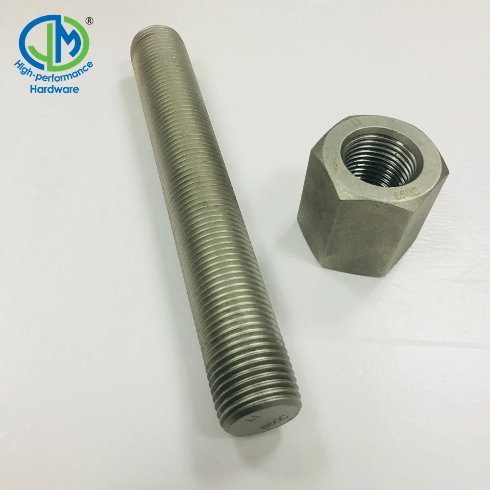 High Temperature Alloy Steel ASTM A453 Gr.660 A B C D Stud Bolt And Nut