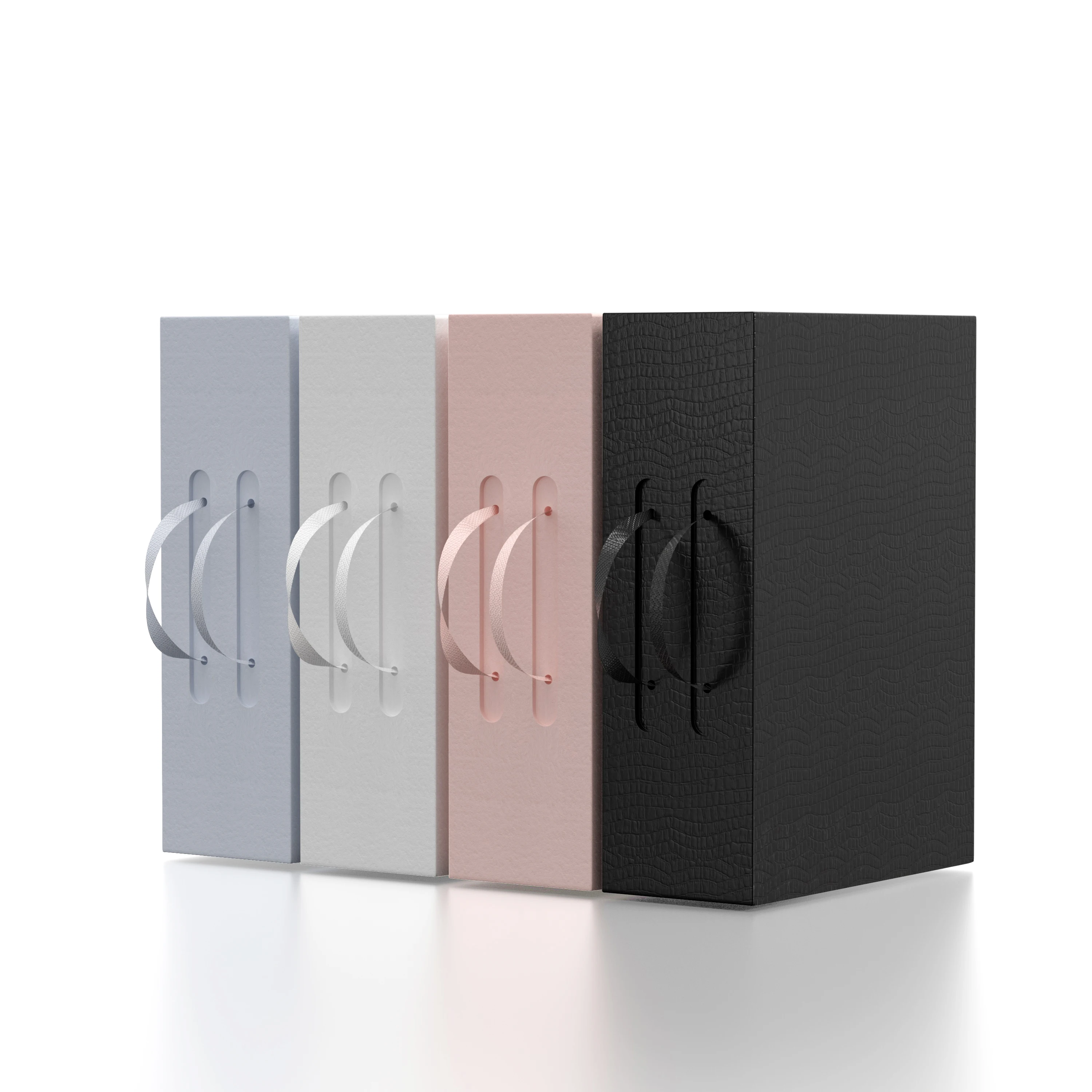 custom logo luxury gift magnetic cardboard kraft package magnet folding box carton package paper boxes for packiging with handle