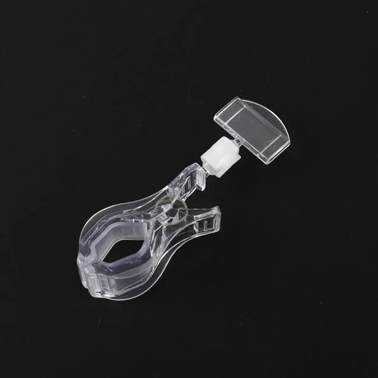 J7  POP price clip transparent sign holder clip