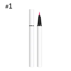 Factory Wholesale Custom Logo White Long Wear Waterproof Eyeliner Vegan Matte Liquid Private Label Eyeliner Pen