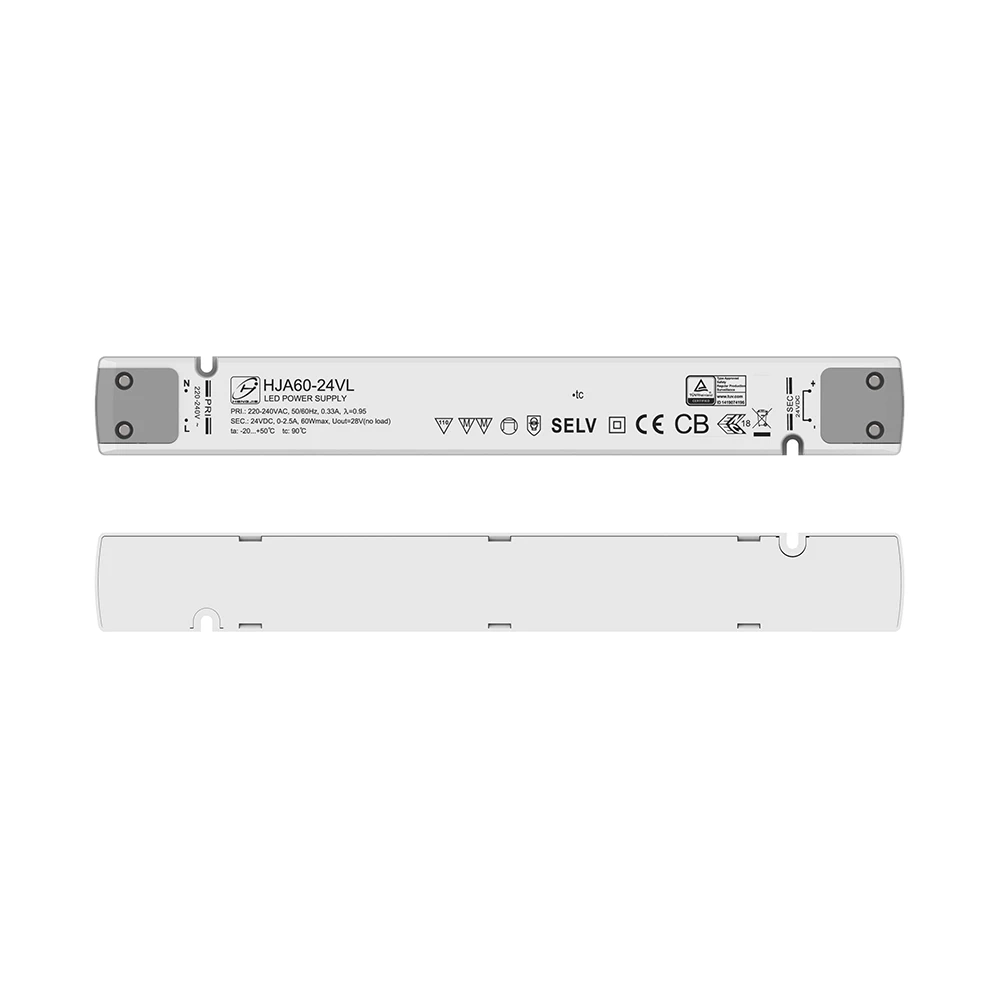 Dimmable Led Tube Light  Strip Driver Switching Power Supply  15W 20W 30W 50W 60W 75W 12V 24V Led Driver For indoor Led Light