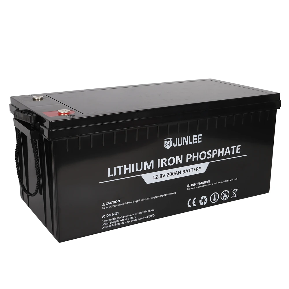 Long Lifespans 12.8V 200AH Batterie Lto Pack with BMS Control