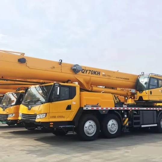 QY70KH 70ton Mobile Truck Crane with 5 Section Boom for Sale