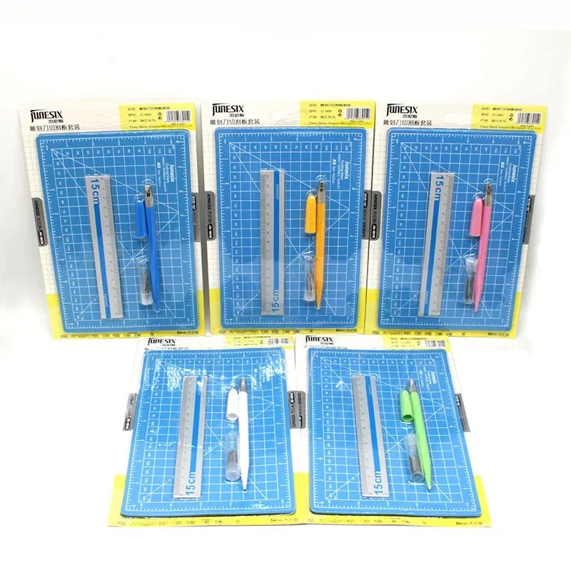 High quality supply LYCMA5S writing cutting PVC material A5 cutting mat set