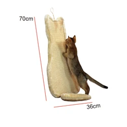 Игрушка для домашних животных с изображением мыши и дерева, роскошная чесалка для кошек