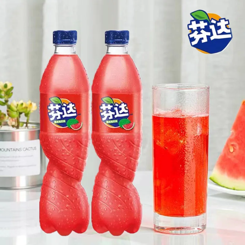 Оптовая продажа безалкогольный напиток Fanta с ароматом арбуза новый продукт