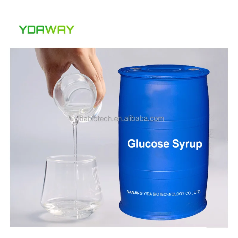 YDAWAY Manufacturer Supply Food Sweeteners glucose syrup liquid food grade price