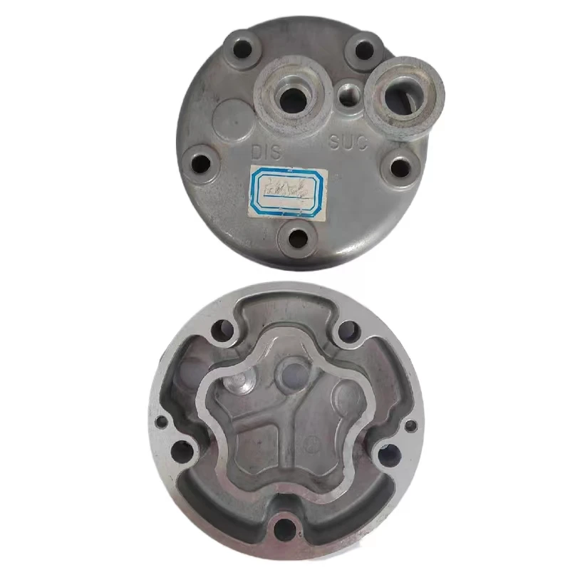 China suppliers 5H14 Delong auto Universal air conditioner parts compressor rear heads  Rear cover