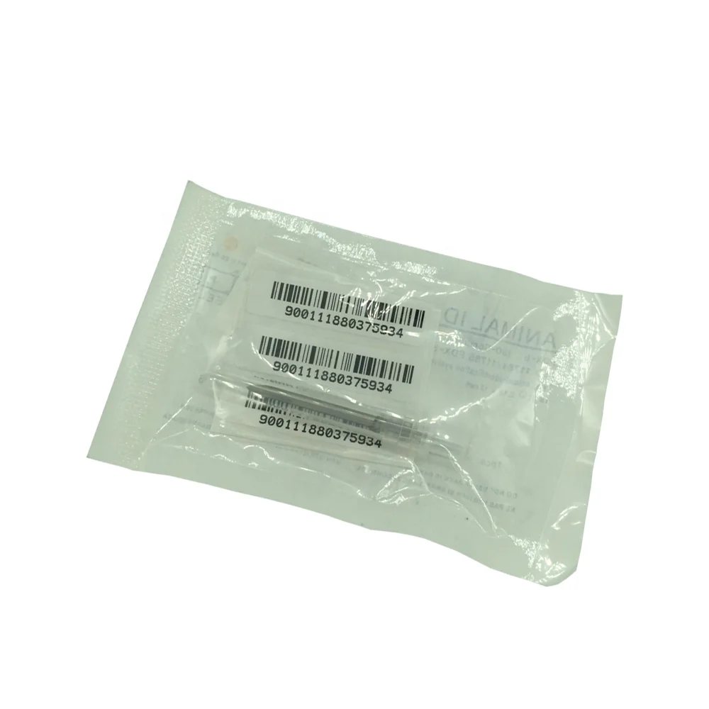 RFID Wholesale ICAR 134.2Khz Em4305 Pet Microchip Syringe Dog Microchip For Identification