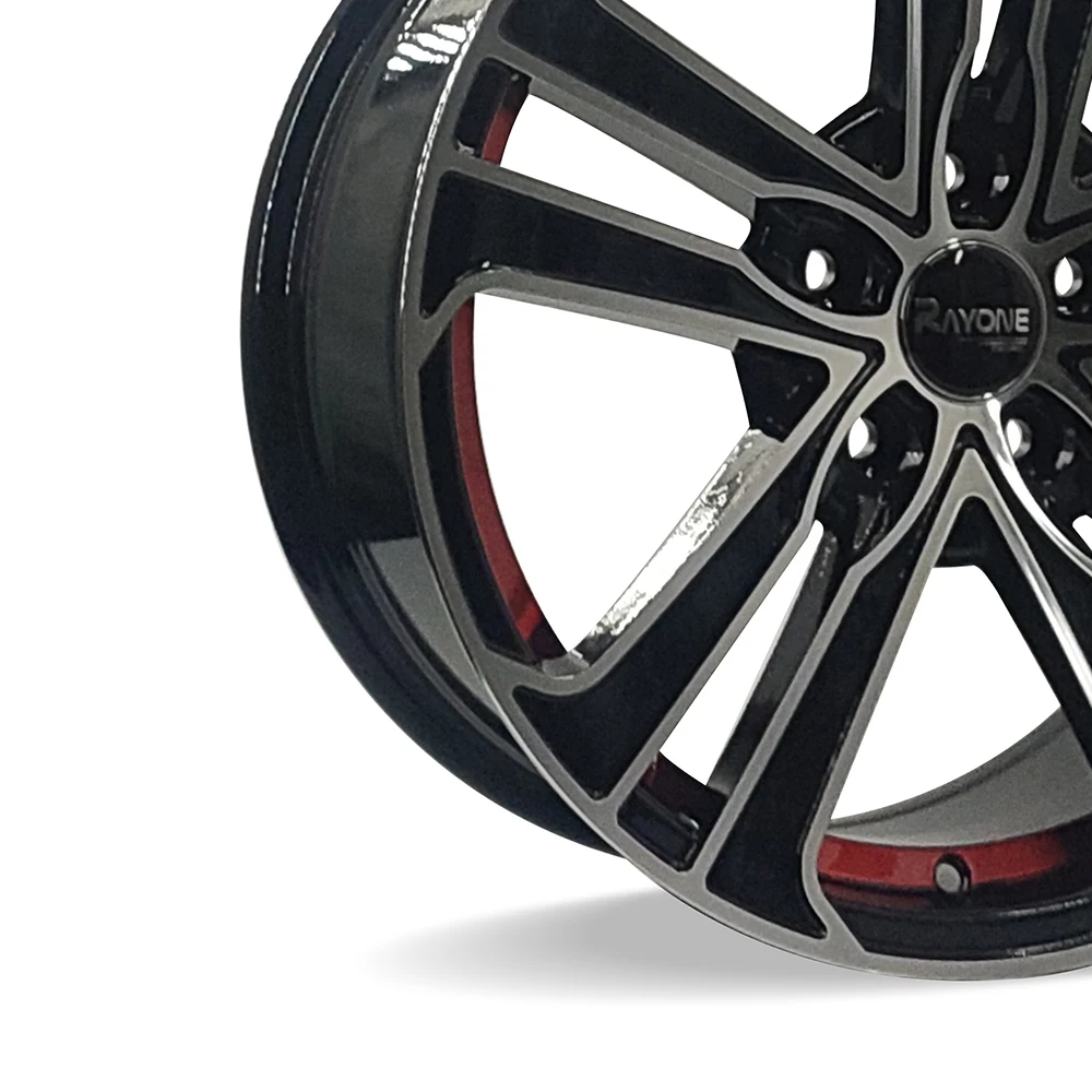 5050 New Design 16 17 Inch 5 Holes Aluminum Alloy Wheel Car Rim For Racing