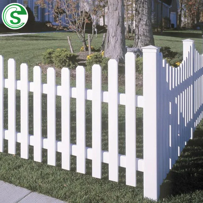 Hot sale cheap white pvc plastic privacy vinyl fence panel for garden yard use pvc fencing