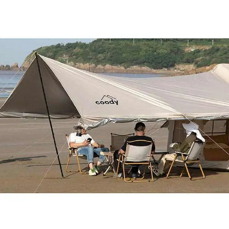 Waterproof Large Combination Inflatable Air Tent for Family Outdoor Camping Made of Oxford Canvas