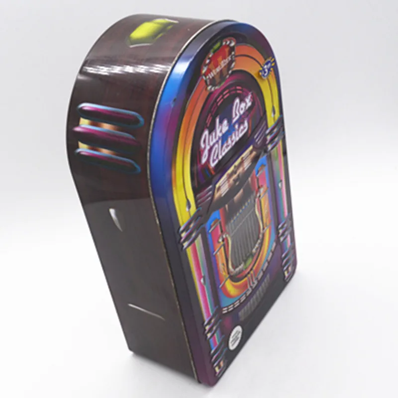 Custom shaped iron box Special Luxury Candy Packaging Gift Boxes With