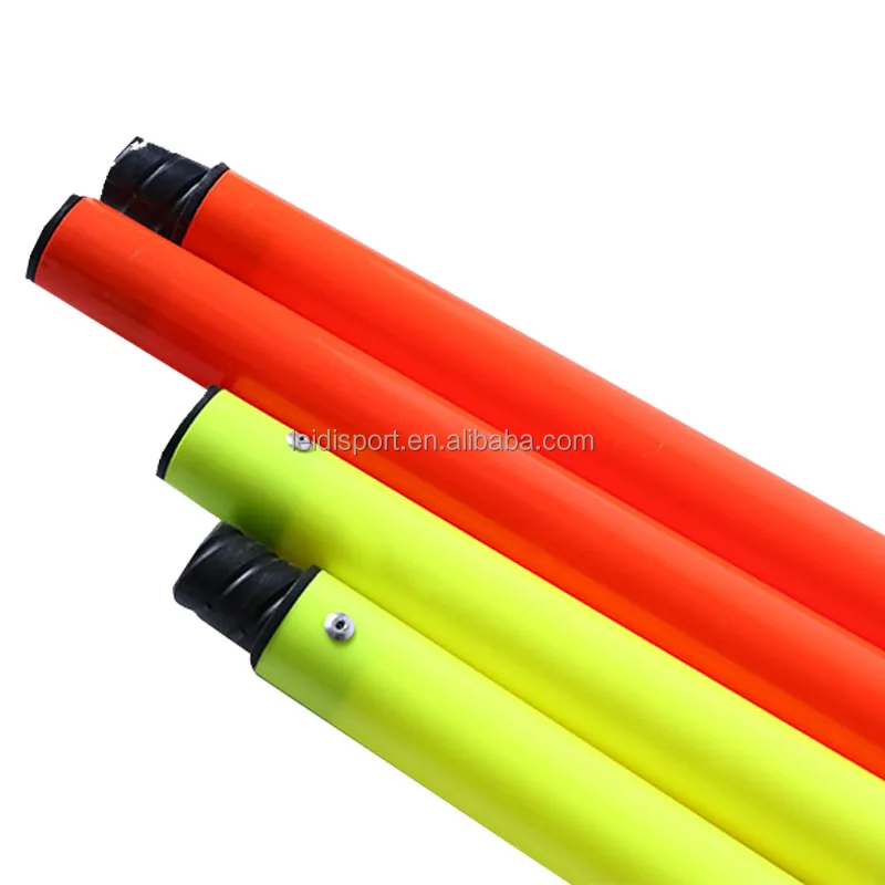 Football Training Pole Coaching Stick Agility Training Poles Coaching Training Sticks Agility Slalom Pole