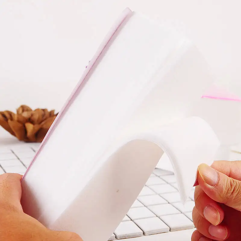 private label high quality 20*7cm hair removal wax paper depilatory non-woven fabric waxing paper with 100 pieces pack