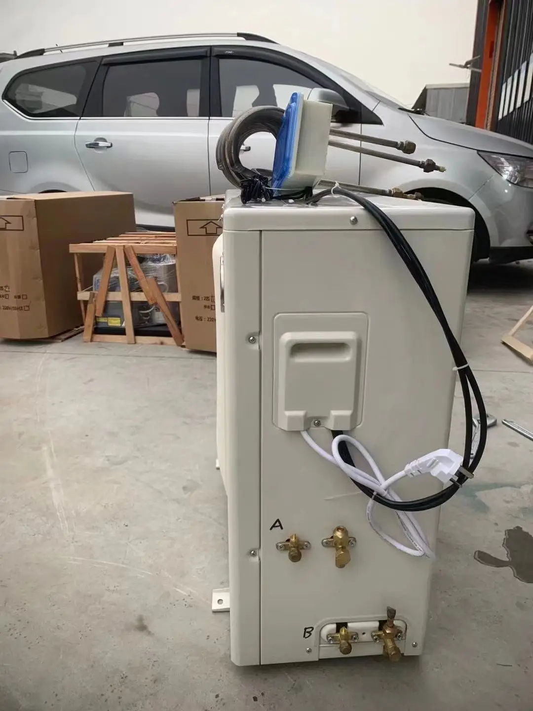 titanium coil tube water chiller coil put in the water for colling without pump cooling immersion