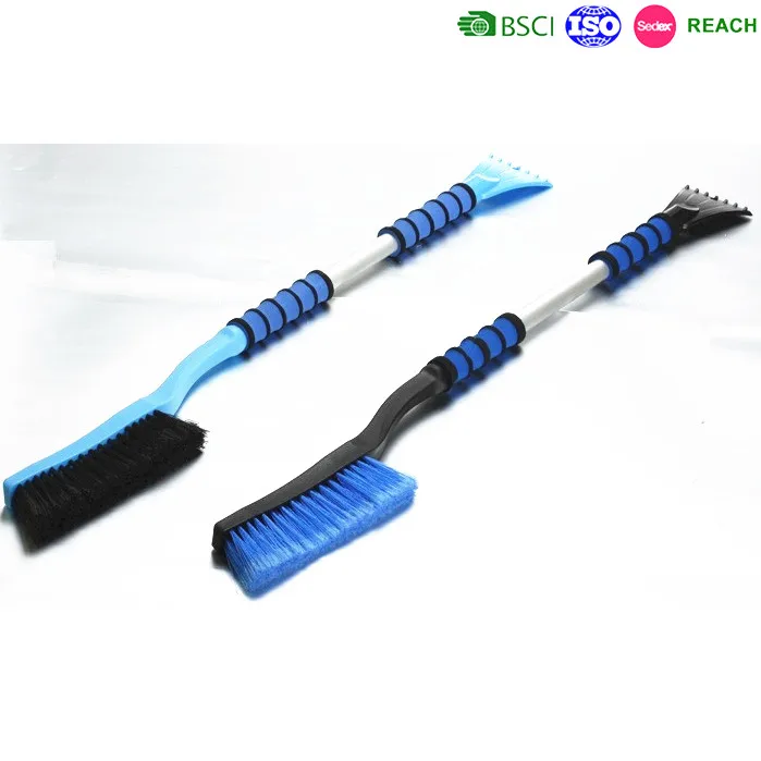 snow cleaning brush with ice scraper ,best car snow brush for car, snow brush with EVA foam grip