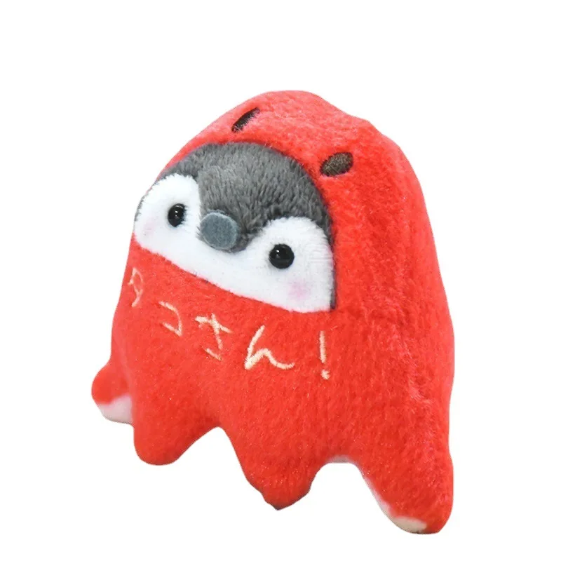 Cute Penguin Bag Pendant Bread Plush Toy Sausage Doll Pendant Cute Egg Keychain