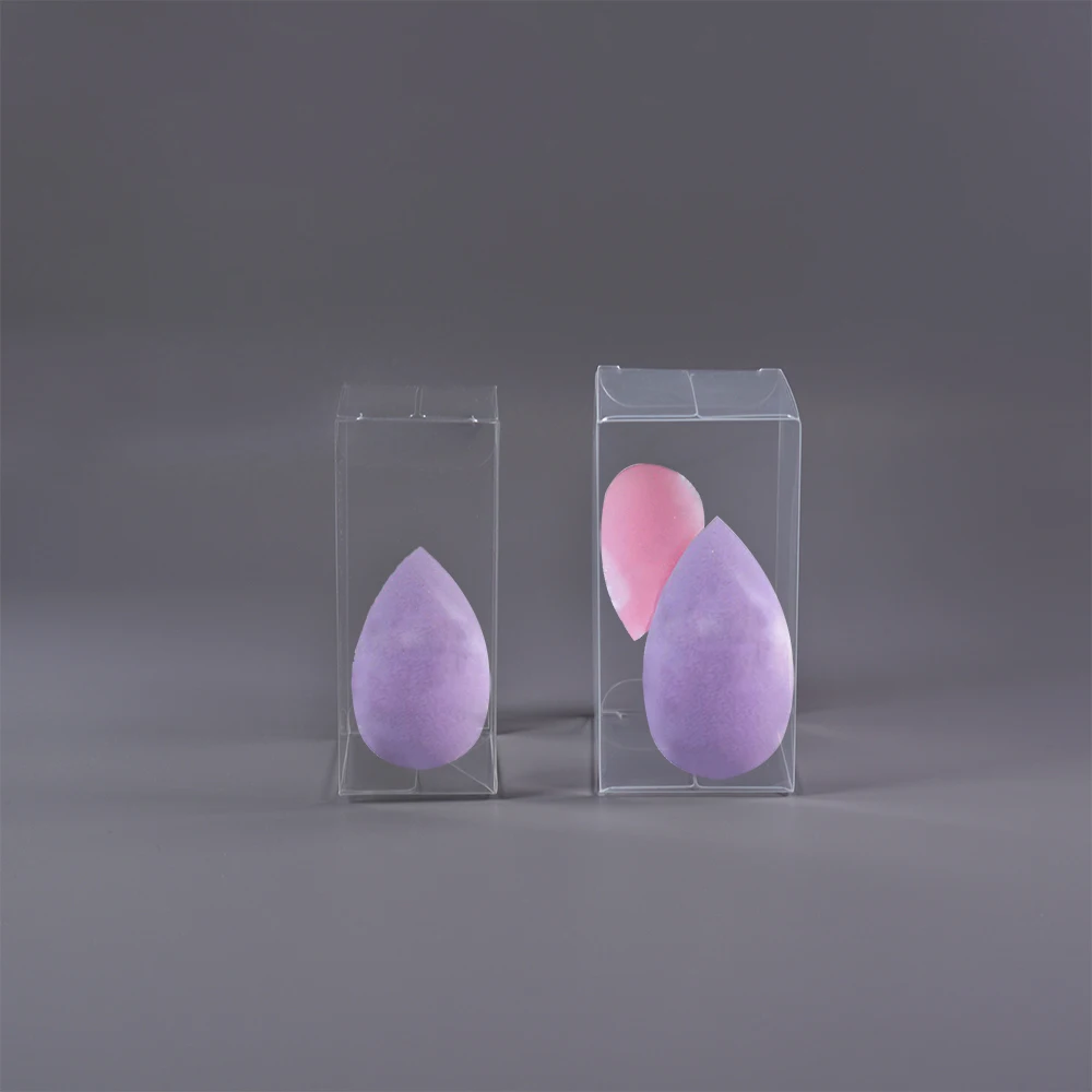 Индивидуальная одноразовая прозрачная пластиковая упаковочная коробка ПВХ Косметическая для косметических яиц красоты