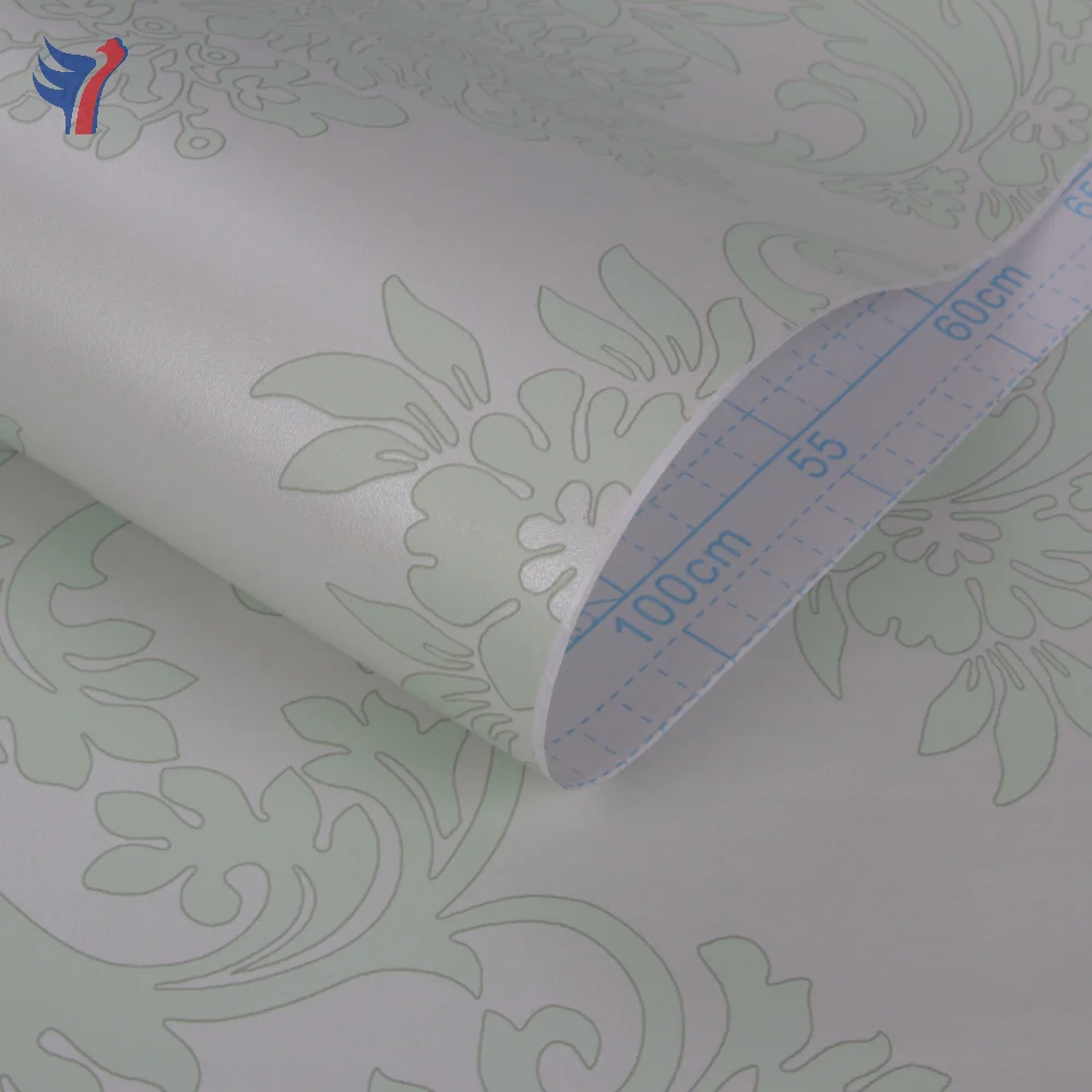 Jinyi H1285 H1286  Royal Light Glitter Elegant Wall Vinyl Paper Ceiling Peel and Stick Self Adhesive Wallpaper