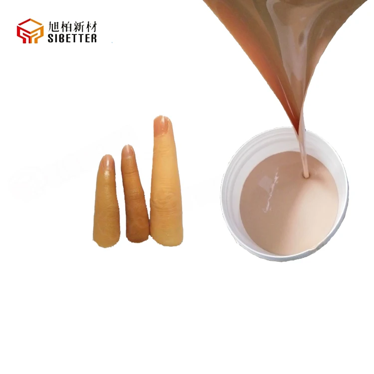 Prosthetic Raw Materials Medical Grade Lifecasting Liquid Silicone Rubber