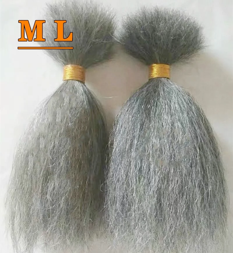 For free sample set 1# Hair Extensions 100% yak tail hair sample