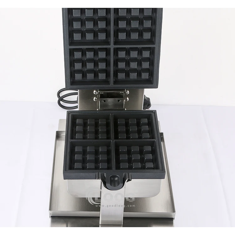 Wholesale Snack Machines Electric Touch Screen Waffles Making Machine Hotel Restaurant Commercial Square Waffle Maker Prices