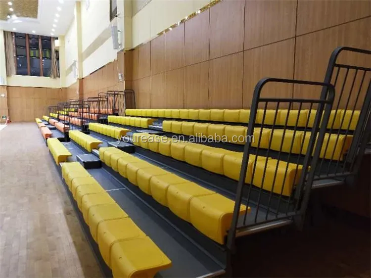 practical Stadium seating indoor telescopic basketball grandstand