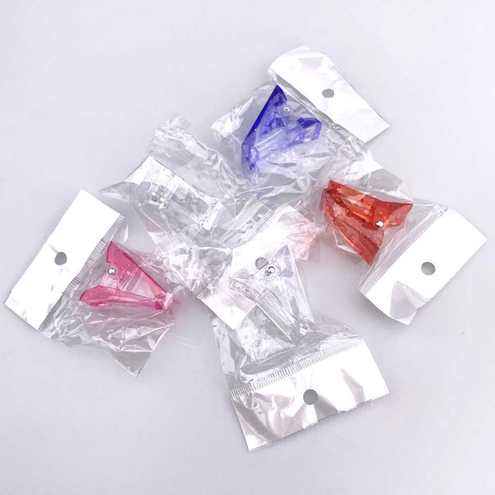 
Poly gel Building Dual Forms Tip Nail art Clear French Extension Full Cover Acrylic Mold with Scale Tools False Clips Clamp 