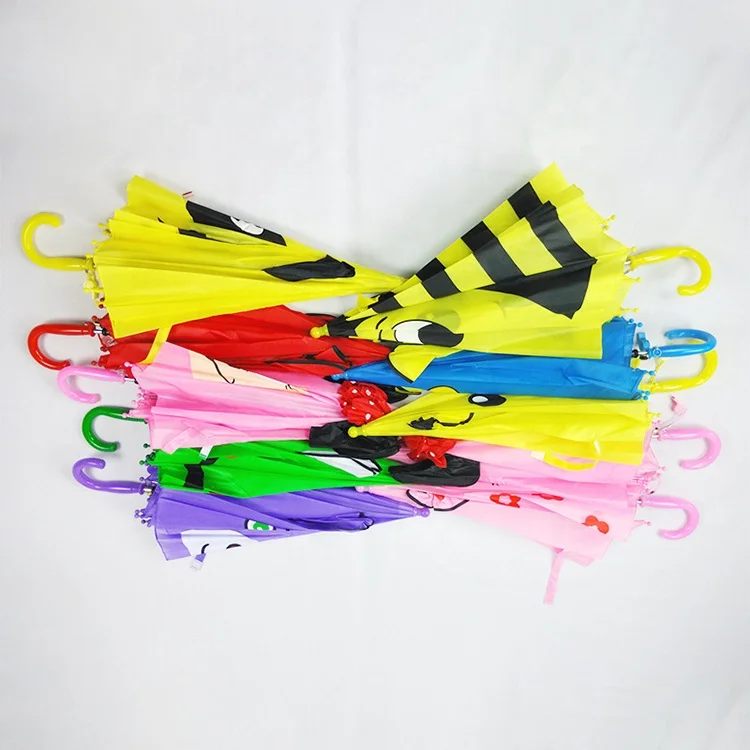 Cute Cartoon Umbrella Children Creative 3D Model Ear Kids Umbrella With Logo