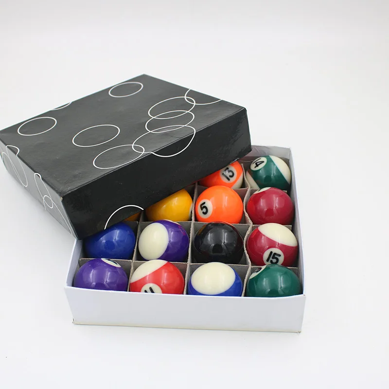 50.8mm billiard pool ball 20 inch complete set of resin small billiard ball