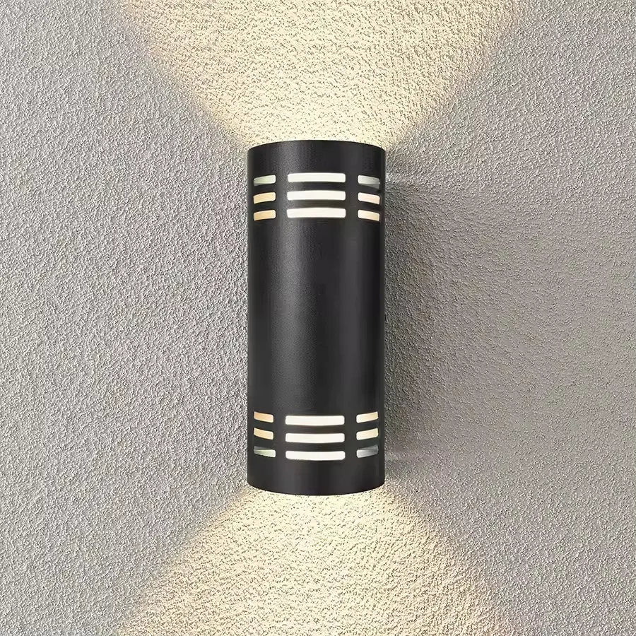 Modern Waterproof Wall Lamp 5cct Adjustable Led Up and Down Wall Lights Fixture for Outside Lighting